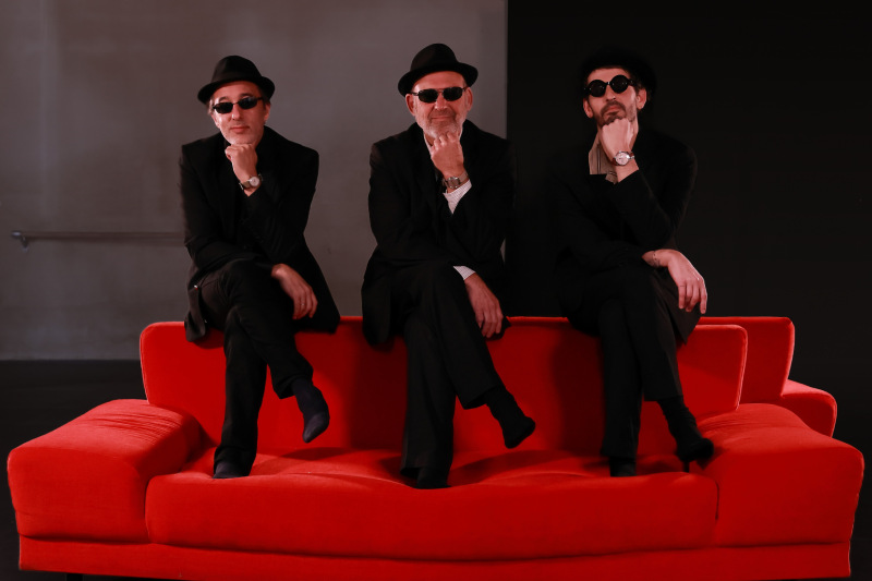 Le trio de L'Attirail, le club des Colches